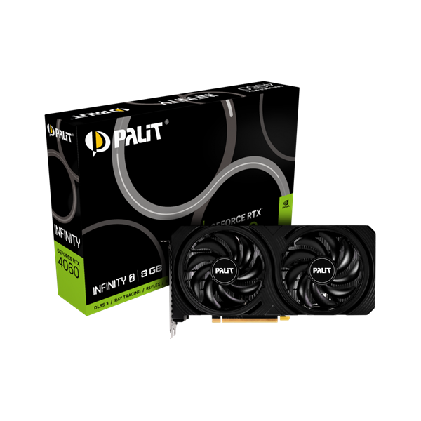 Palit GeForce RTX 4060 Infinity 2 8GB GDDR6 128-bit videókártya
