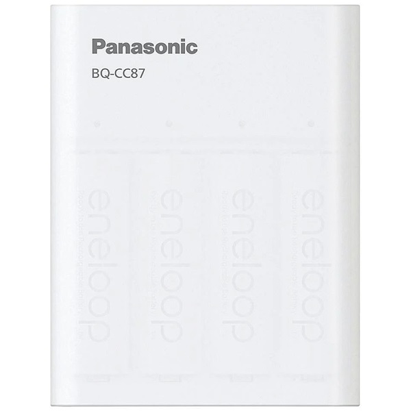 Panasonic Eneloop K-KJ87MCD40USB AA időzítős, powerbank funkciós akkutöltő +4xAA akku