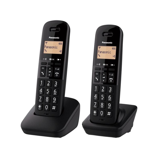 Panasonic KX-TGB612PDB fekete dect telefon (Újszerű)