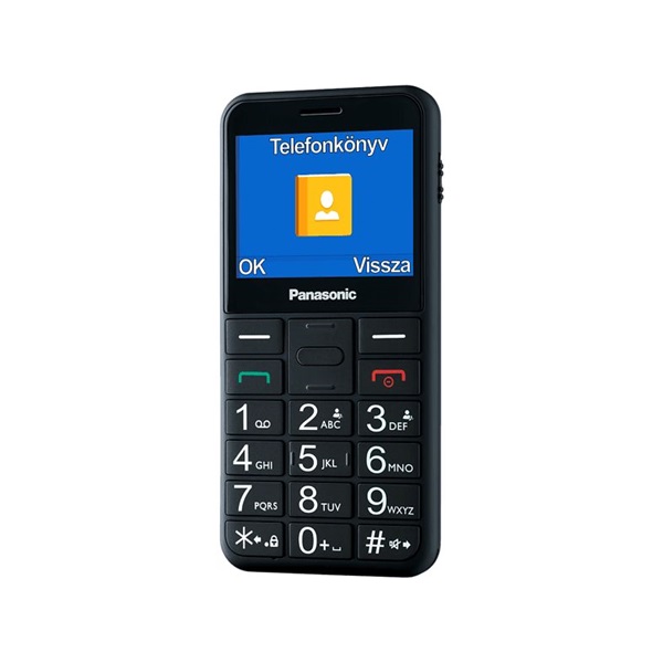 Panasonic KX-TU155EXBN 2,4" fekete mobiltelefon (Újracsomagolt)