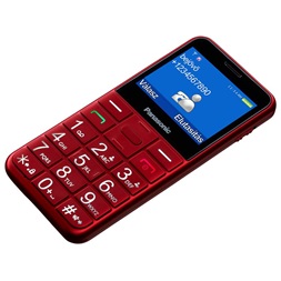 Panasonic KX-TU155EXRN 2,4" piros mobiltelefon