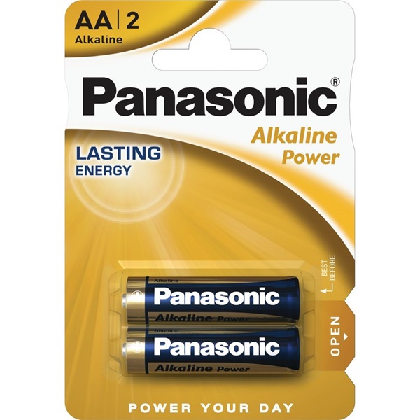 Panasonic LR6APB/2BP 1,5V AA alkáli tartós ceruzaelem 2db/csomag
