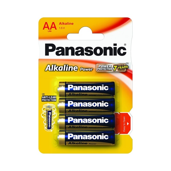 Panasonic LR6APB/4BP 1,5V AA alkáli tartós ceruzaelem 4 db/csomag