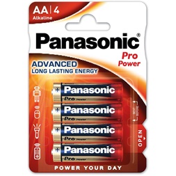 Panasonic LR6PPG/4BP 1,5V AA alkáli tartós ceruzaelem 4 db/csomag