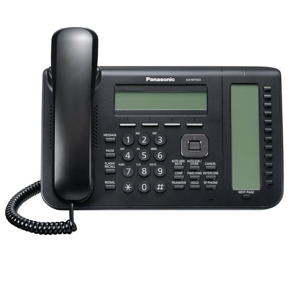 Panasonic NT553X fekete NS1000 IP rendszertelefon