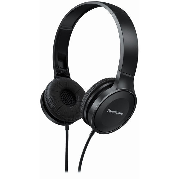 Panasonic RP-HF100ME-K mikrofonos fekete fejhallgató (Újszerű)