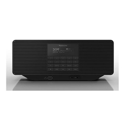 Panasonic RX-D70BTEG-K CD-s rádió fekete (Újszerű)
