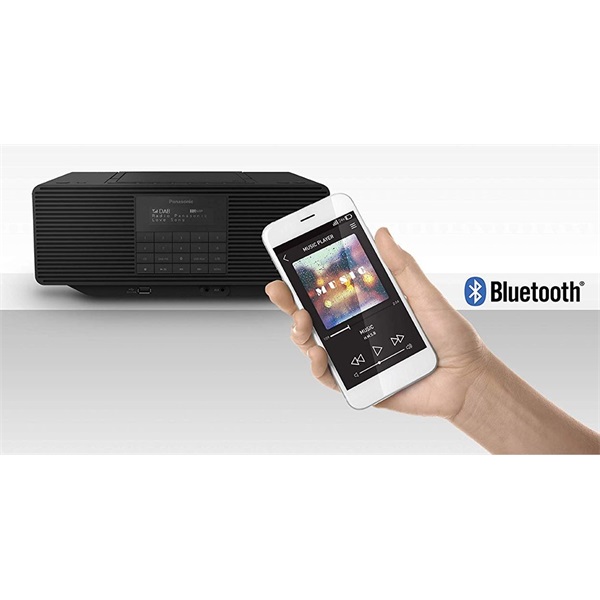 Panasonic RX-D70BTEG-K CD-s rádió fekete (Újszerű)