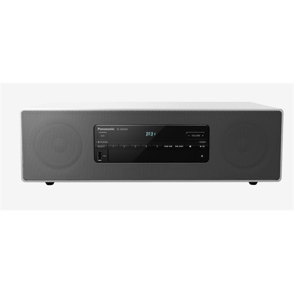Panasonic SC-DM502E-W kompakt fehér mikro hifi (Újracsomagolt)
