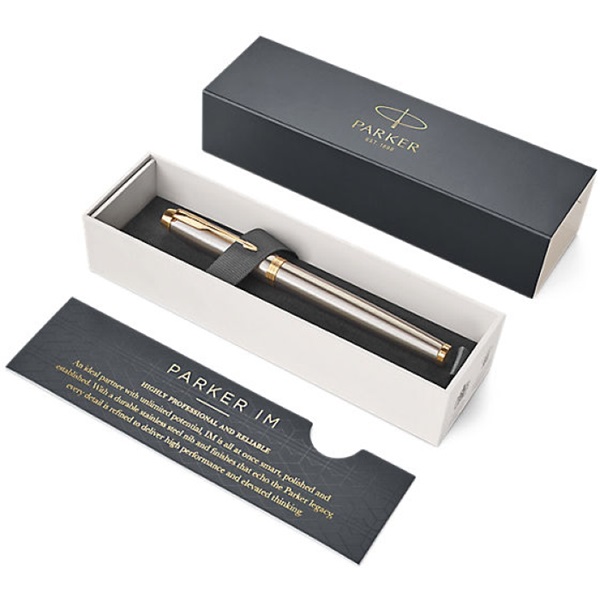 Parker Royal IM arany klipsz csiszolt fém töltőtoll
