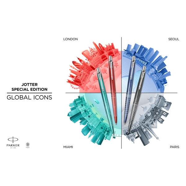 Parker Royal Jotter SE 2221603 London ezüst klipszes golyóstoll