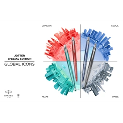 Parker Royal Jotter SE 2221603 London ezüst klipszes golyóstoll