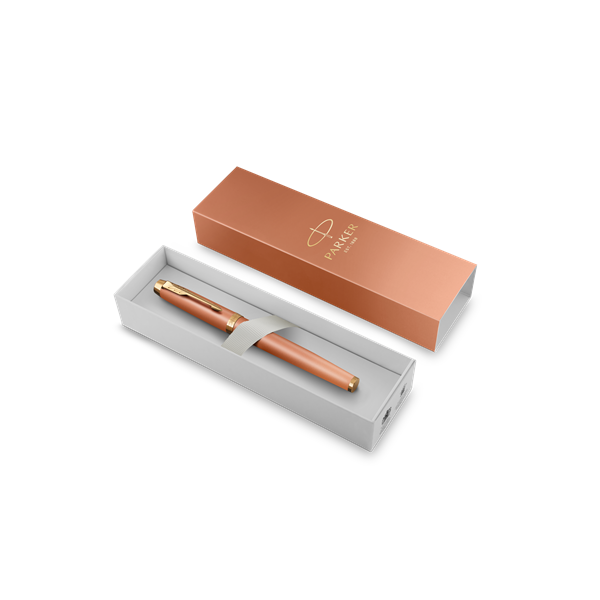Parker Royal Rituals IM 2203900 arany klipsz narancssárga töltőtoll
