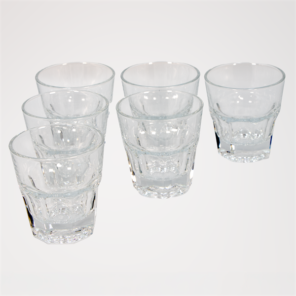 Pasabahce V-Block Fruit Juice 140ml pohár szett 6 darabos