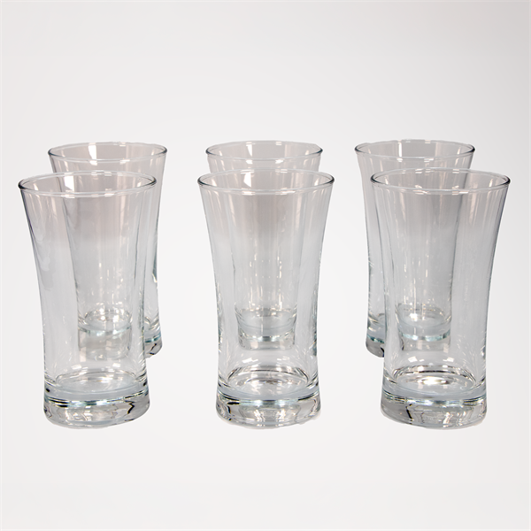 Pasabahce V-Block Long Drink 300ml koktélos pohár szett 6 darabos