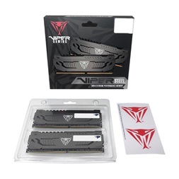 Patriot 16GB 3200MHz DDR4 Viper Steel (Kit! 2db 8GB) (PVS416G320C6K) memória