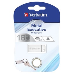 Verbatim 98748 Metal Executive 16GB USB 2.0 ezüst Flash Drive