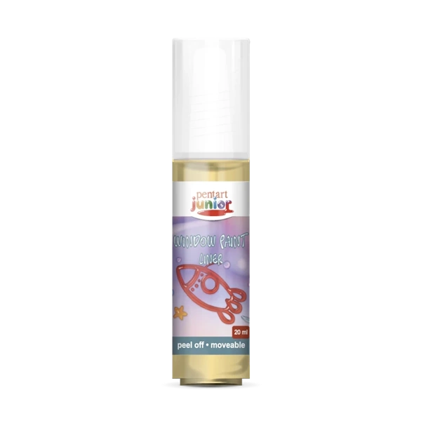 Pentart 20 ml arany kontúr lehúzható üvegfesték