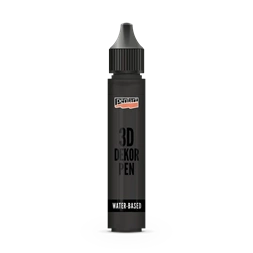 Pentart 30 ml fekete 3D dekortoll