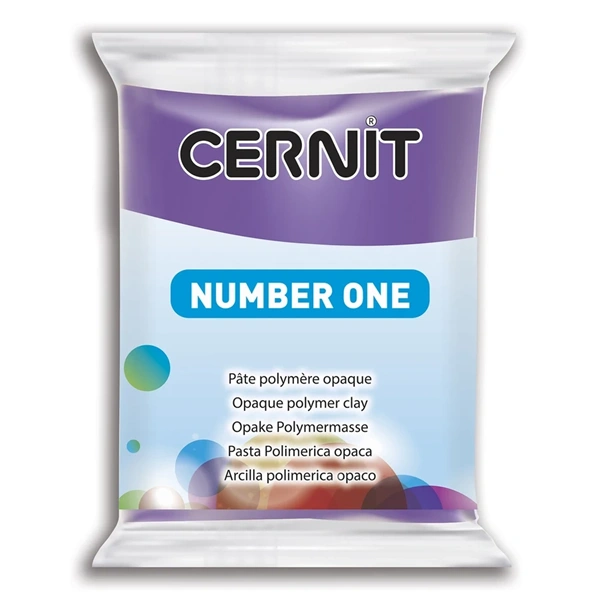 Pentart Cernit 56 g vöröses lila süthető gyurma