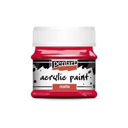 Pentart matt 50 ml rúzspiros akrilfesték