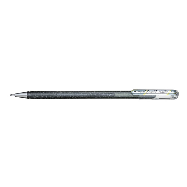 Pentel K110 Metallic kupakos ezüst rollertoll