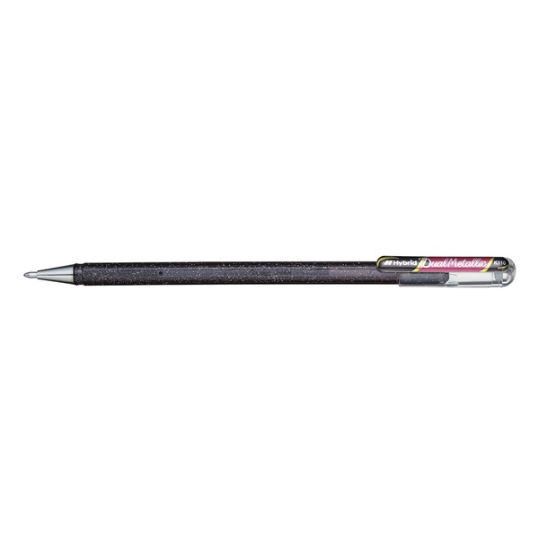 Pentel K110 Metallic kupakos fekete rollertoll