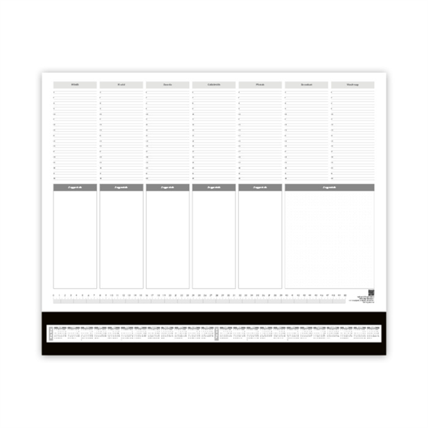 Period 2026 59x41 cm fekete könyöklő