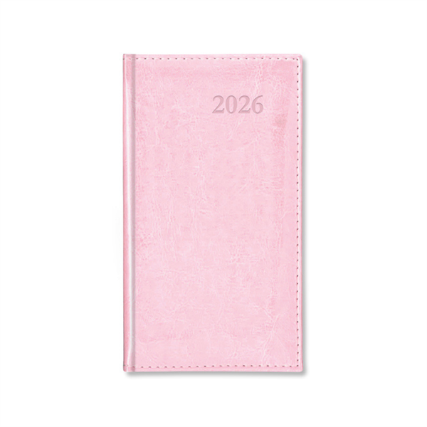 Period Border Rózsa 2026 álló körbevarott zsebnaptár