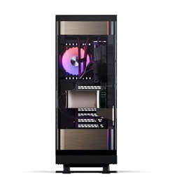 Phanteks Evolv Series X2 edzett üveg DRGB fekete/arany ház
