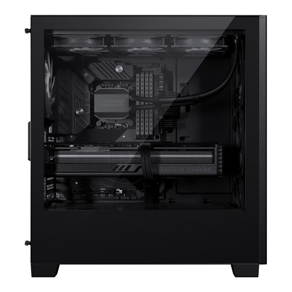 Phanteks XT Pro edzett üveg fekete ház