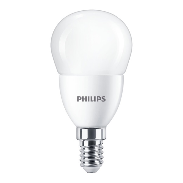 Philips 929002979155 E14 60W matt hideg-fehér kisgömb alakú LED fényforrás