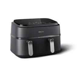 Philips DualBasket NA351/00 fekete 9 L forrólevegős sütő