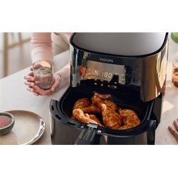 Philips HD9270/70 Viva Collection XL fekete 6 L forrólevegős sütő