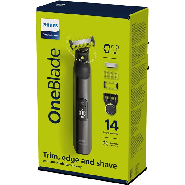 Philips OneBlade Pro QP6551/17 hibrid borotva
