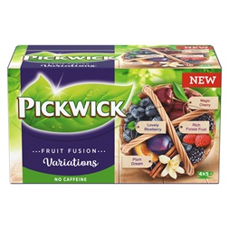 Pickwick Fruit Fusion Variációk 38,75g "kék" variációk tea