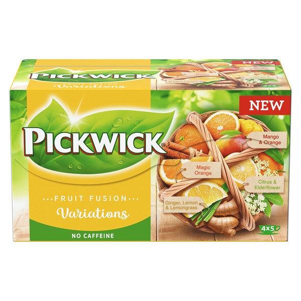 Pickwick Fruit Fusion Variációk 38g "sárga" variációk tea