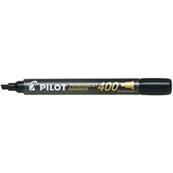 Pilot 400 vágott hegyű fekete alkoholos filc