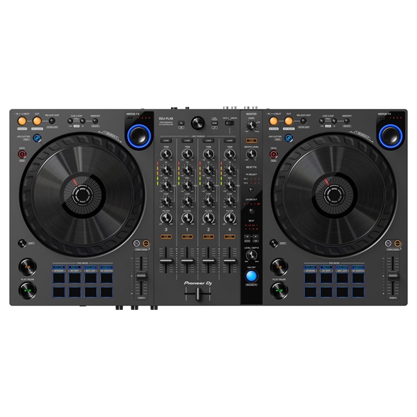 Pioneer DJ DDJ-FLX6-GT DJ 4-csatornás grafit DJ kontroller