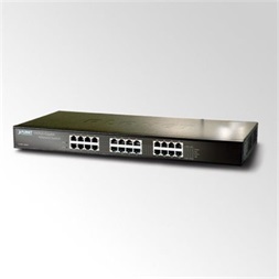PLANET GSW-2401 19" 24port GbE LAN nem menedzselhető switch