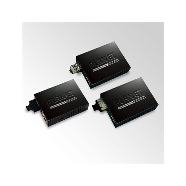 PLANET GT-802 MM GbE LAN (RJ45-SC) média konverter
