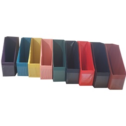 Plastweld 9,5 cm PVC fehér iratpapucs