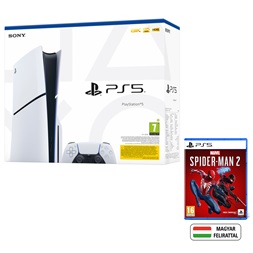 PlayStation®5 játékkonzol (slim) + Spider-Man 2 PS5 játékszoftver