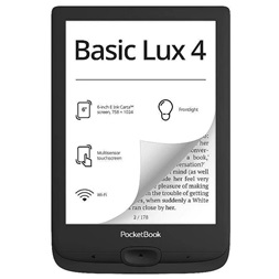 PocketBook PB618 Basic Lux4 6" fekete E-Book olvasó