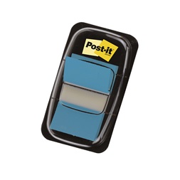 Post-it 680-23 25x43mm öntapadós 50db élénk kék jelölőcímke