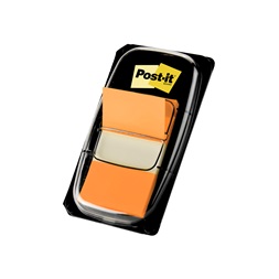Post-it 680-4 25x43mm öntapadós 50db narancssárga jelölőcímke