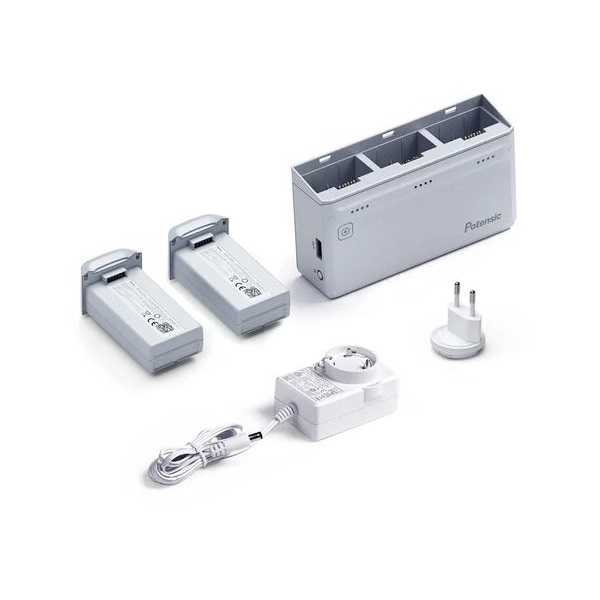 Potensic ATOM Charging Hub with Two Batteries drón kiegészítő