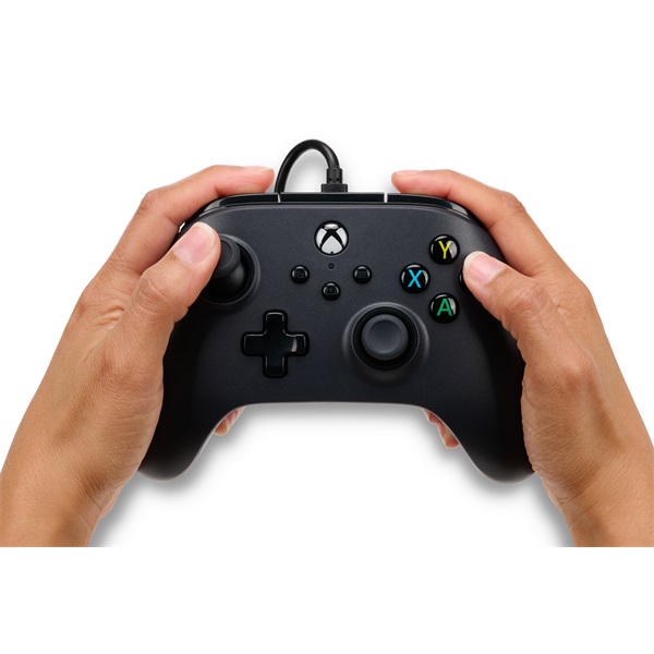 PowerA 1519265-03 Xbox Series X|S/Xbox One vezetékes fekete kontroller