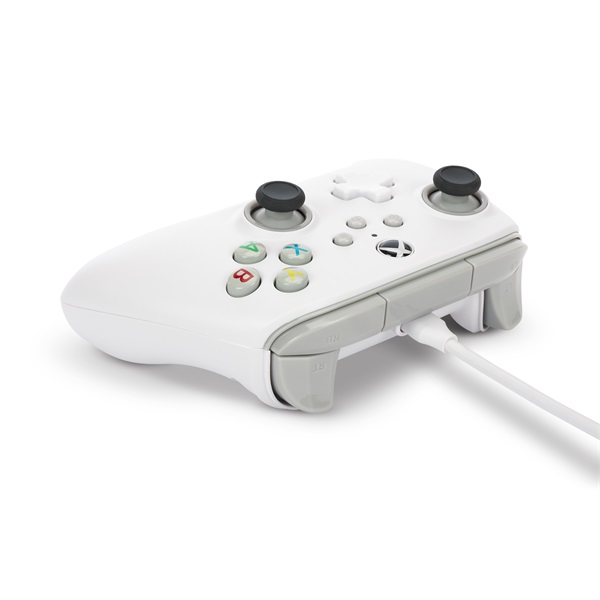 PowerA 1519365-02 Xbox Series X|S vezetékes fehér kontroller