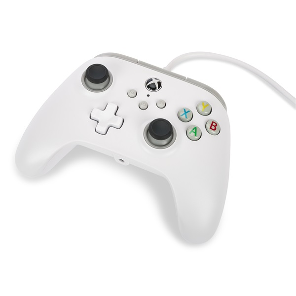 PowerA 1519365-02 Xbox Series X|S vezetékes fehér kontroller